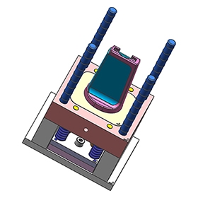 喉镜主体注塑模具